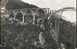 Градња моста на реци Тару у Ђурђевића Тари Црна Гора